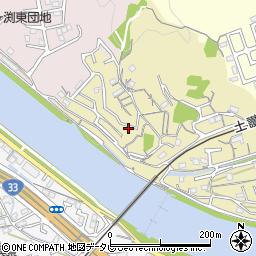 高知県高知市上本宮町188周辺の地図
