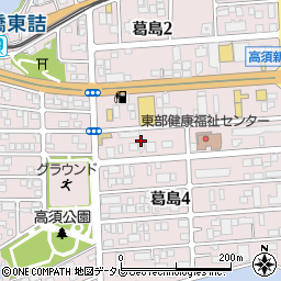 ハードオフ高知高須店周辺の地図