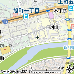 高知県高知市玉水町69周辺の地図