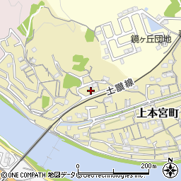 高知県高知市上本宮町138-14周辺の地図