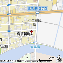 株式会社サンメディカル　高知支店周辺の地図