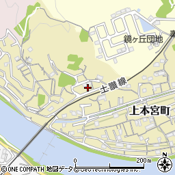 高知県高知市上本宮町138-34周辺の地図