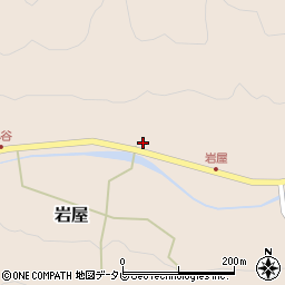 福岡県豊前市岩屋258周辺の地図