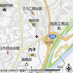 愛媛県喜多郡内子町内子2461周辺の地図