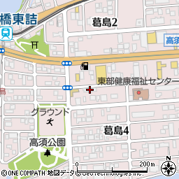レオパレスエクレール福井周辺の地図