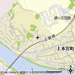 高知県高知市上本宮町138-39周辺の地図