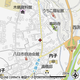 愛媛県喜多郡内子町内子2580周辺の地図
