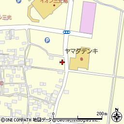 大分県中津市三光佐知1043周辺の地図
