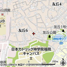 三里堂鍼灸院周辺の地図