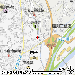 愛媛県喜多郡内子町内子2462周辺の地図