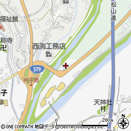 愛媛県喜多郡内子町内子2457周辺の地図