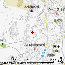愛媛県喜多郡内子町内子2545周辺の地図