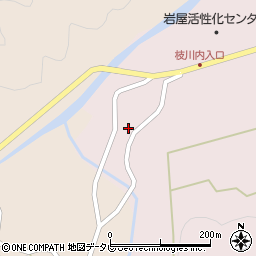 福岡県豊前市大河内221周辺の地図