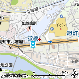 高知県高知市旭町3丁目87周辺の地図