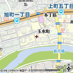 高知県高知市玉水町55周辺の地図