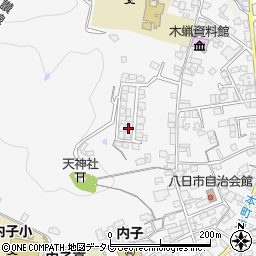 愛媛県喜多郡内子町内子1722周辺の地図