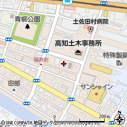 高知溶材株式会社周辺の地図