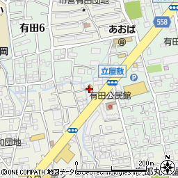 セブンイレブン福岡次郎丸２丁目店周辺の地図