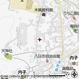 愛媛県喜多郡内子町内子1552周辺の地図