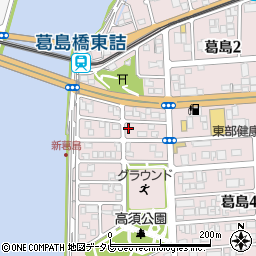 株式会社金辺商会　高知営業所周辺の地図