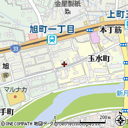 高知県高知市玉水町89周辺の地図