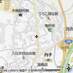 愛媛県喜多郡内子町内子2576周辺の地図