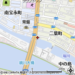 高知県高知市二葉町19周辺の地図