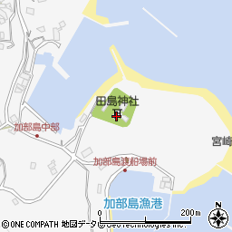 田島神社周辺の地図