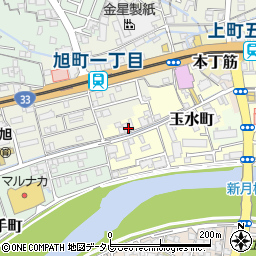 高知県高知市玉水町92周辺の地図