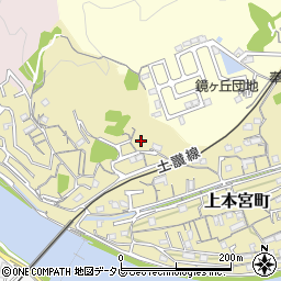 高知県高知市上本宮町152周辺の地図