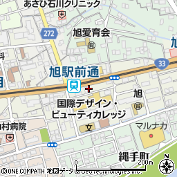 高知県高知市旭町2丁目31周辺の地図