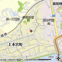 高知県高知市上本宮町62周辺の地図
