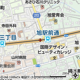 高知県高知市旭町周辺の地図