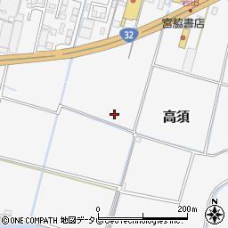 高知県高知市高須周辺の地図