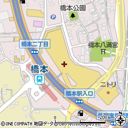 リンガーハット木の葉モール橋本店周辺の地図