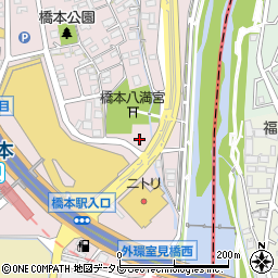 橋本南公園周辺の地図