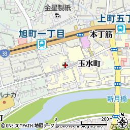 高知県高知市玉水町98周辺の地図