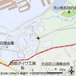 株式会社富士技建福岡工場周辺の地図