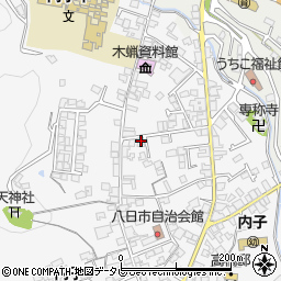 愛媛県喜多郡内子町内子2542周辺の地図