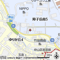 松谷鐵工周辺の地図