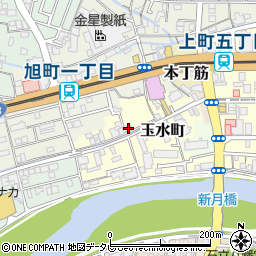 高知県高知市玉水町103周辺の地図