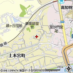高知県高知市上本宮町61周辺の地図