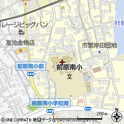 糸島市立前原南小学校周辺の地図