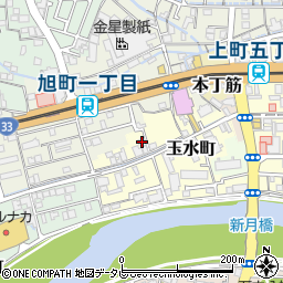 高知県高知市玉水町99周辺の地図
