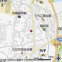 愛媛県喜多郡内子町内子2525周辺の地図