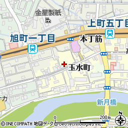 高知県高知市玉水町104周辺の地図