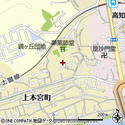 高知県高知市上本宮町48周辺の地図