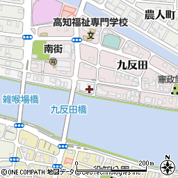 高知県高知市唐人町10周辺の地図