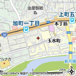 高知県高知市玉水町97周辺の地図