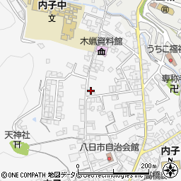 愛媛県喜多郡内子町内子2645周辺の地図